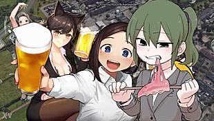 The office lady at work