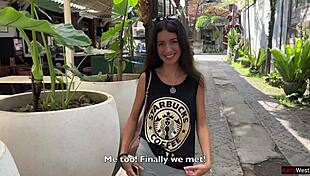 Crazy Walk In Starbucks With Coffee