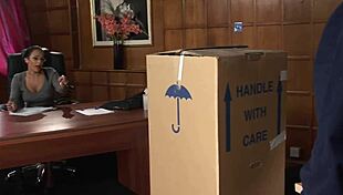 Horny Office Milf Cougar Quickie Fuck With Dripping Wet Pussy