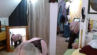 modeling bodystockings then cum