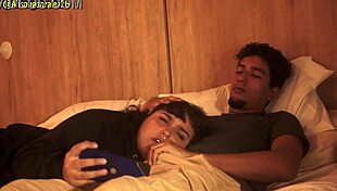 Mirando una pelicula con mi padrastro y sin querer me trague su pene casi nos descubren.