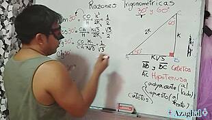 Asian Student Teacher Mathematics Lesson
