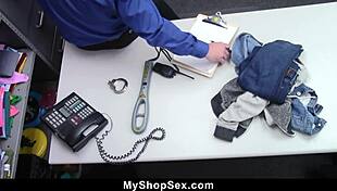 Madison Haze Caught Stealing At Self Checkout Counter