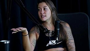 check out the naughty interview full of action with flor de damiana and grandma moai on porn cast brazil - part 5 watch on sheer red