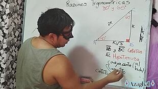 Asian Student Teacher Mathematics Lesson