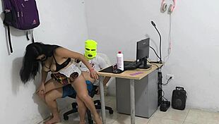 A Dirty Neighbor Asks For Cock And Acts Like A Snail