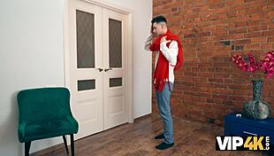 Russian Brunette Double Penetration