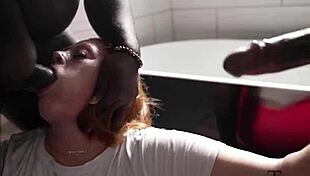 Ssbbw Julie Ginger Gets Her Face Fucked Hard In Bbc Blowbang