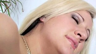 alyssa reece and her friend are horny lesbians masturbating with a sex toy, licking pussy.