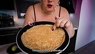 pancakes that never fail in the kitchen with milf blooper