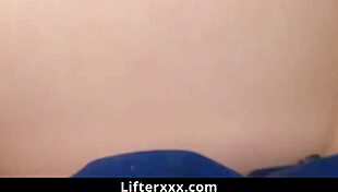 Security Officer Billy Questions Suspected Thief Ava Davis In The Backroom At Work