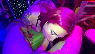 Stripper Trades Cane for My Cock and Rides Until I Cum