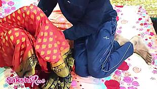 Tight Pussy Stepmom Gets Fucked by Stepson in Saree!