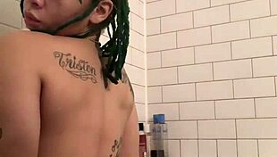 Mz natural showcases her natural features in a simple setting