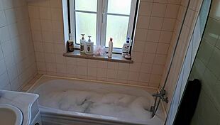 Latina Wife Calls Handyman to Fix Hot Tub