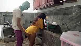 i removed bait from stepbrother's penis in kitchen for luxurious blowjob