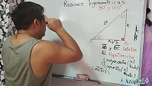Asian Student Teacher Mathematics Lesson