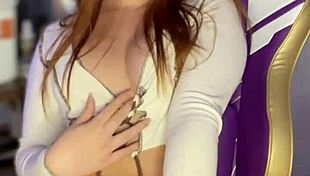 Ela gosta de se exibir desde novinha