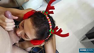 Hot Couple Julia Vearth And Alex Vearth Sexy Holiday Treats!