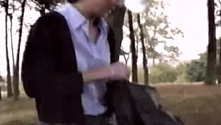 Woman Paid To Masturbate Outdoors!