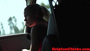 teen 18+ dominated by maledom with close up facial