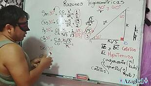 Asian Student Teacher Mathematics Lesson