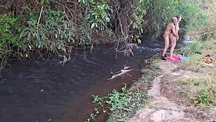 did those strangers get caught fucking at the waterfall