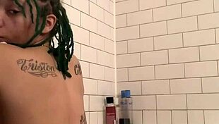 Mz natural showcases her natural features in a simple setting