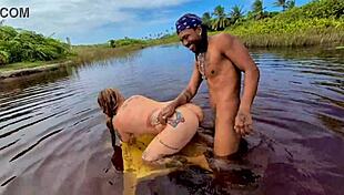 Adventurous Couple Explores The Mangrove And Gets Caught In An Exciting Moment