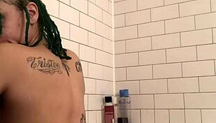 Mz natural showcases her natural features in a simple setting