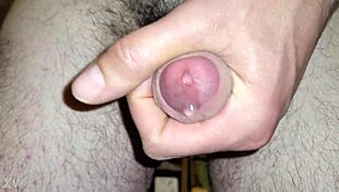 dripping precum and sticky big cum intensely