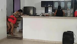 Pervy Stepdad Fucks Stepdaughter In Front Of Twin Sister Unnoticed 😈