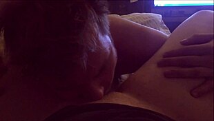 eating her pussy out in reverse pov