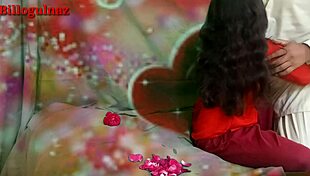 Newly married wife first time fucked hard by husband with clear hindi audio