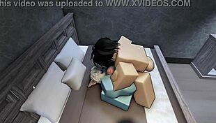 Having rough roblox sex with hot demon, oh god it's so intense!!