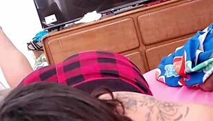 My stepmom loves swallowing cum every morning