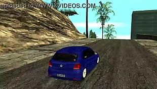 Stepsister Sucks During MTA Game