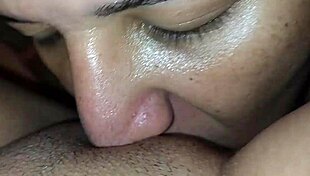 my cuckold husband watches with beautiful eyes as i clean my pussy after fucking other men
