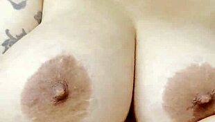 Babe With Big Tits Sucks Dildo In Bedroom Toy Play