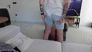 My Step Sister Didnt Even Notice How I Cum All Over Her Back