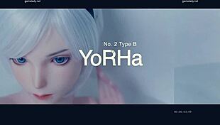 horny android does reverse cowgirl on huge boner