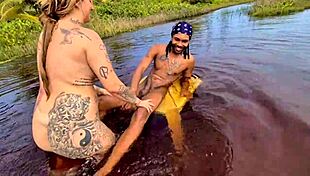 Adventurous Couple Explores The Mangrove And Gets Caught In An Exciting Moment