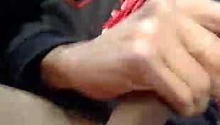 Handsome European Man Masturbates on a Crowded French Train