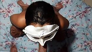 She really loves to eat my tight and delicious treat