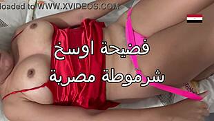 Hot arab sex: husband stands on me making tea in nightgown, kisses gropes fucks pussy