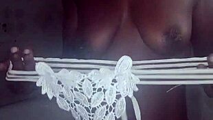 crazybitch takes a shower before fucking the biggest nigerian dick from a ghanaian guy