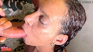 married milf in naughty threesome with husband and lover