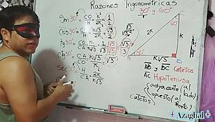 Asian Student Teacher Mathematics Lesson