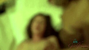 Elena and Demi Perform Blowjob Footjob and Fuck Part 2