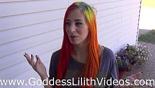 Goddess Lilith's Dirty Feet Adventure